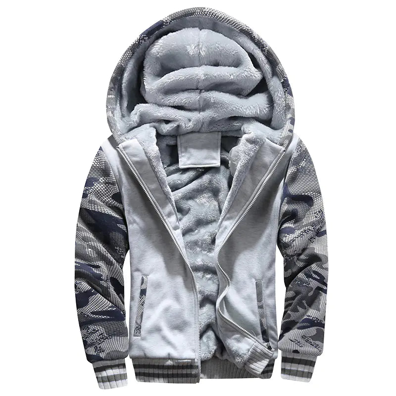 Men's Thickened Velvet Sports Padded Coat