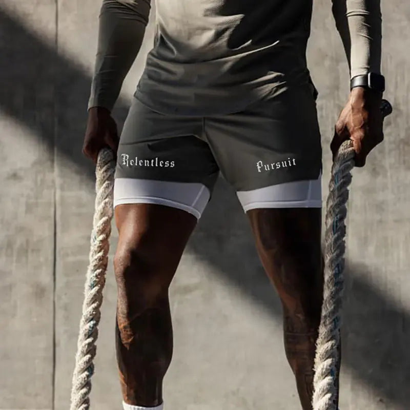 Men's Five-Point Athletic Sports Pants