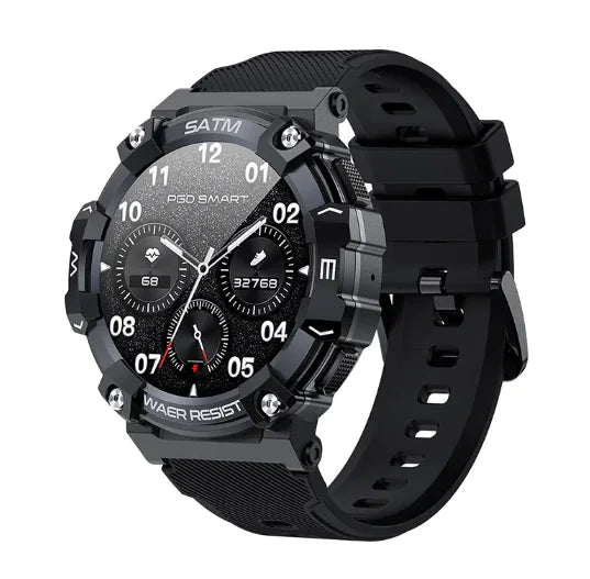 Multi-Function Smart Watch with Heart Rate, Sleep & Fitness Tracking for Men