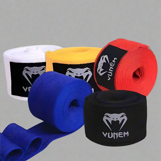 "Boxing Hand Wraps Cotton Elastic for Martial Arts"