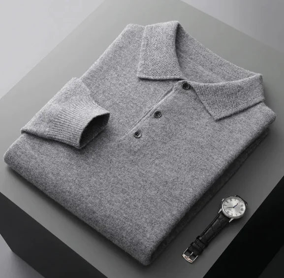 Men's Cashmere Business Pullover