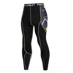 Men’s Athletic Long Sleeve Training Set – Performance Top & Tights for Gym and Combat Sports