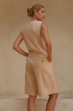 Paige Linen Vest