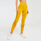 Seamless Hollow Fitness Leggings for Yoga and Gym
