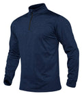 Men’s Thermal Pullover – Lightweight Fleece Long Sleeve Top for Outdoor Training & Cold Weather