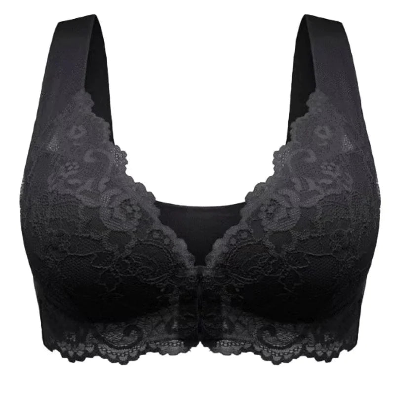 Women's Breathable Lace Non-Steel Ring Bra
