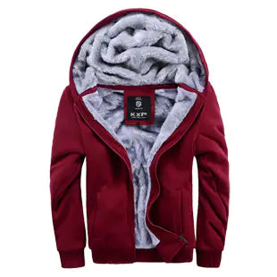 Men's Thickened Velvet Sports Padded Coat