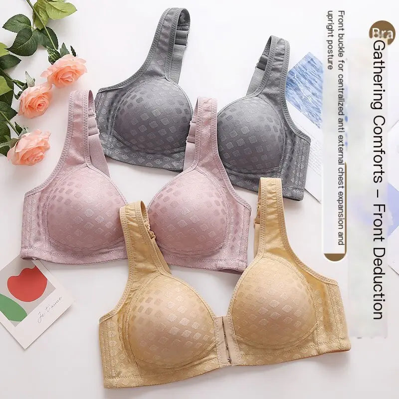 Seamless Wireless Bra, Comfortable Breathable Underwear