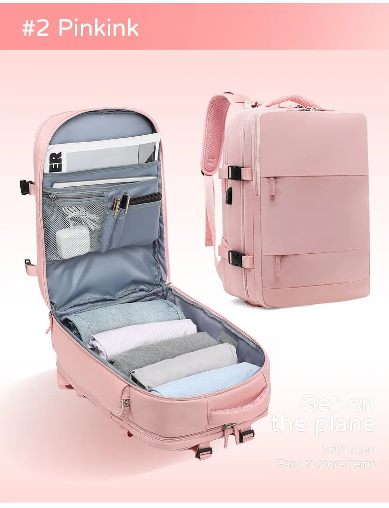 Versatile Voyage Women's Backpack Suitcase