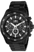Invicta Herren-Armbanduhr 22785 Speedway Analoganzeige Quarz Schwarz