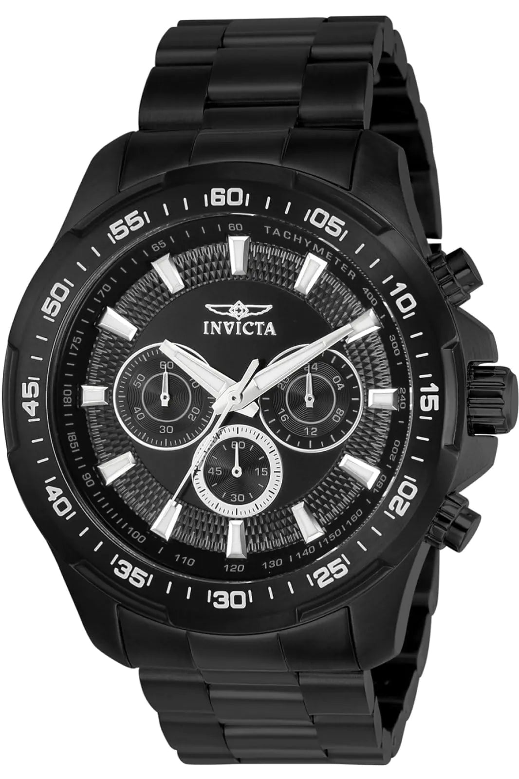 Invicta Mens 22785 Speedway Analog Display Quartz Black Watch