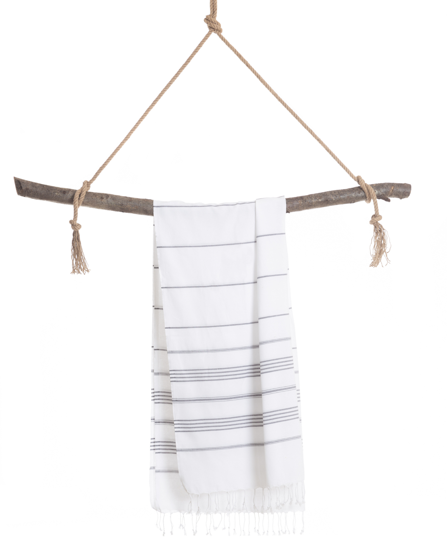 AMARA Hammam Beach Towel, Peshtemal, Made of Cotton - White
