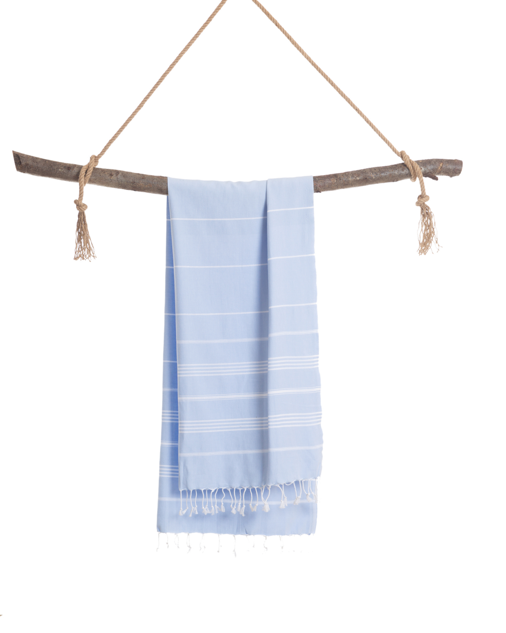 AMARA Hammam Beach Towel, Peshtemal, Made of Cotton - Light Blue