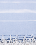 AMARA Hammam Beach Towel, Peshtemal, Made of Cotton - Light Blue