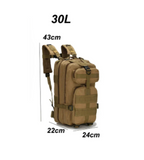 Rugged Tactical Rucksack for Outdoor Adventures