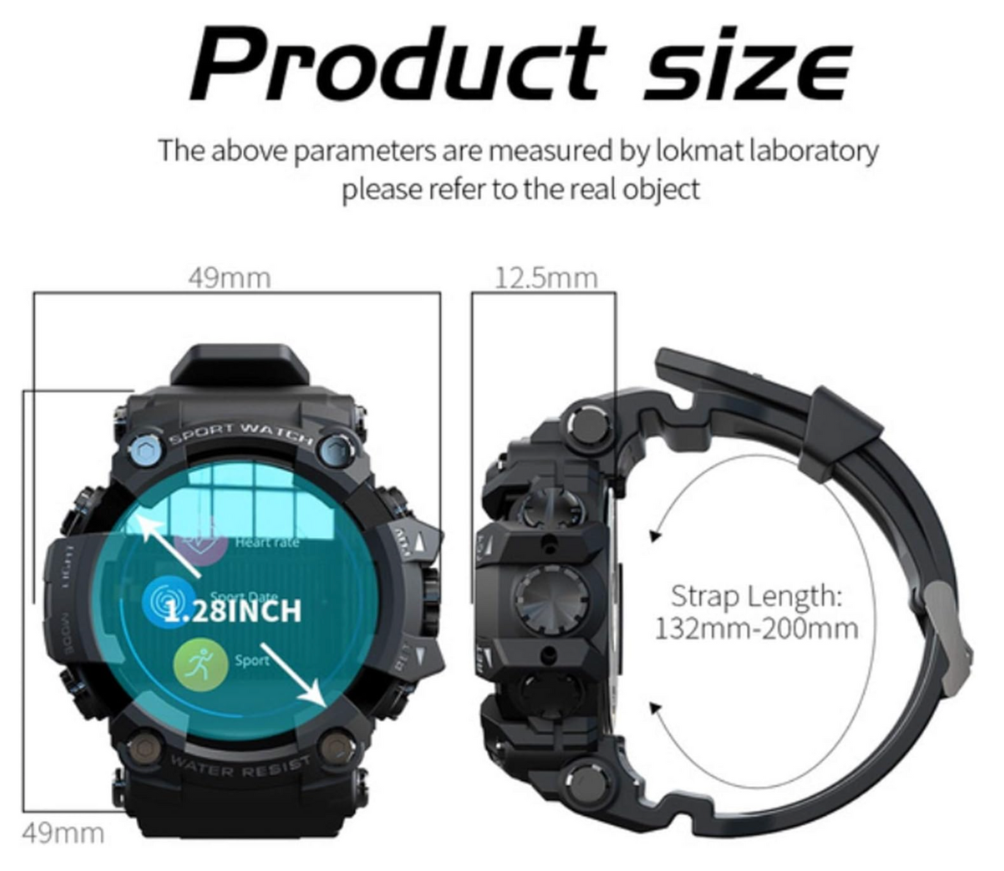 Military Smart Watch Men Sport