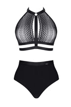 Sheer Lace Bra & High Waist Shorts Demoniq Paloma
