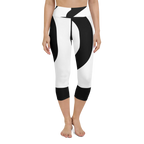 All-Over Print Yoga Capri Leggings