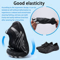 Water Shoes Men,Mens Water Shoes,Water Shoes Women,Barefoot Shoes,Quick Dry Aqua Swim Shoes,Slip-on Soft Beach Shoes,Quick Dry Water Shoes,Aqua Sports Outdoor Shoes for Pool Beach Surf Walk Water Yoga 6 Women/5 Men Black-3
