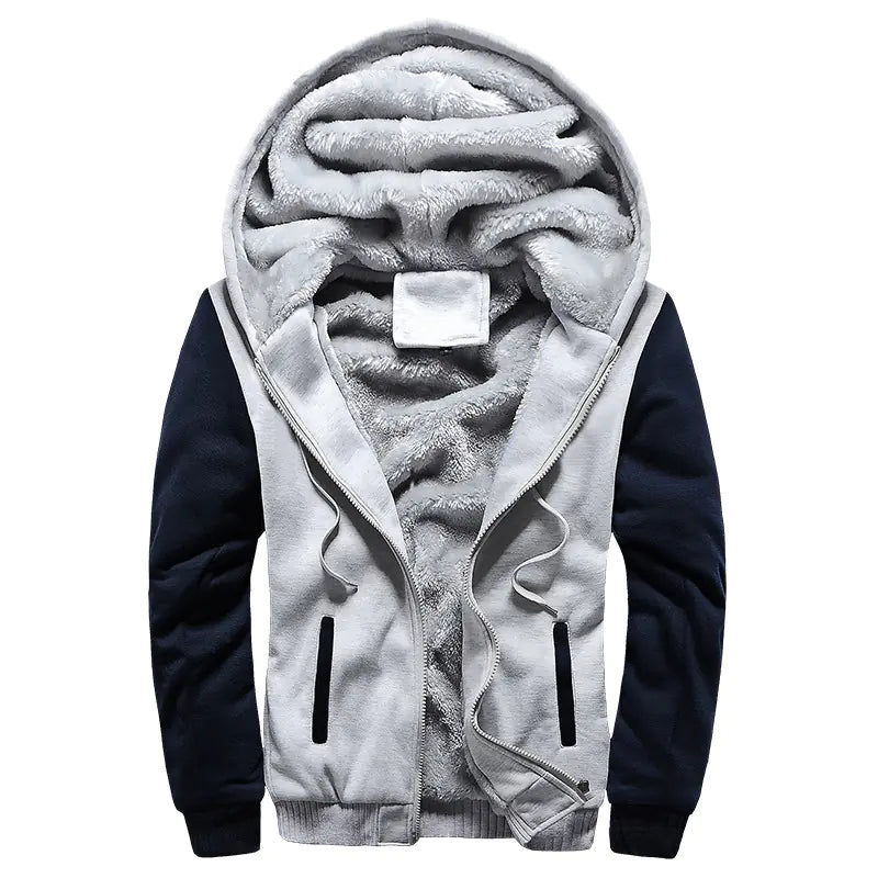 Men's Thickened Velvet Sports Padded Coat