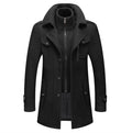 Chaqueta de lana de algodón resistente al frío para hombre