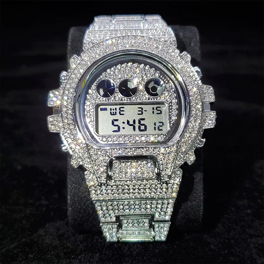 Relojes de cuarzo con diamantes