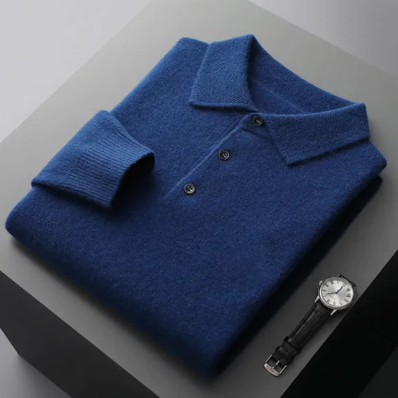Men's Cashmere Business Pullover