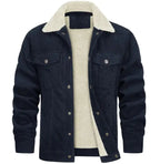 Corduroy Plush Jacket Coat