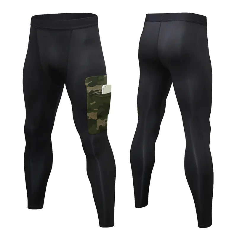 Men's Running Tights |  Camouflage Training Pants