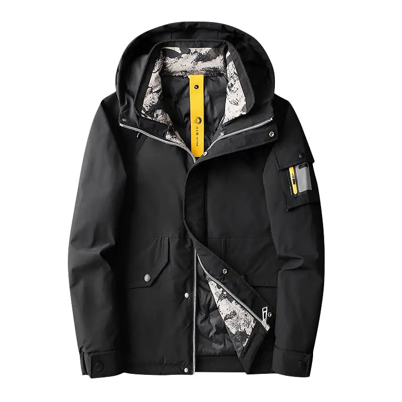 Ambrose Bulky Thick Hooded Padded Coat