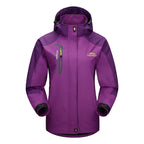Plus Size Outdoor Men's and Women's Hooded Jackets