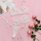 Women's Halter Garter Lingerie Set
