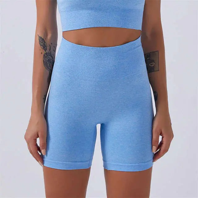 Women's Fitness Leggings Shorts for Active Wear