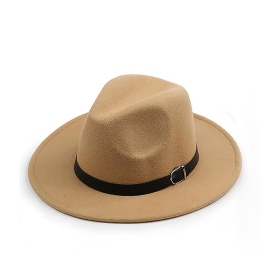 Wide Brim Fedora Hat