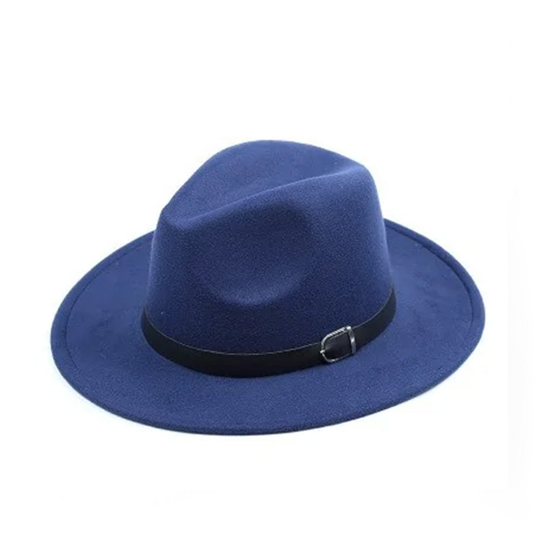 Fedora-Hut mit breiter Krempe