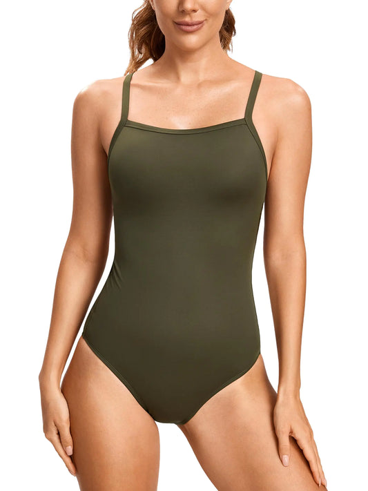 Women's One-Piece Athletic Swimsuit