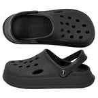 DIUS Garden Clogs for Women Gardening Clogs for Men Garden Shoes Sandals with Arch Support Black