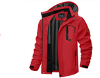 Men’s Windproof Hooded Puffer Jacket – FIT Series
