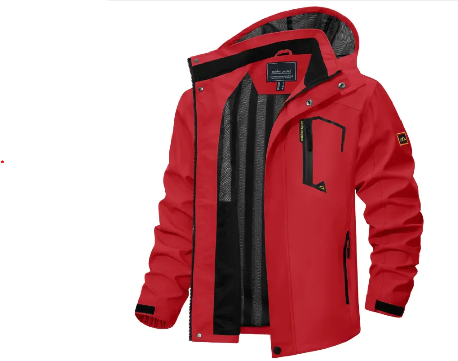 Men’s Windproof Hooded Puffer Jacket – FIT Series