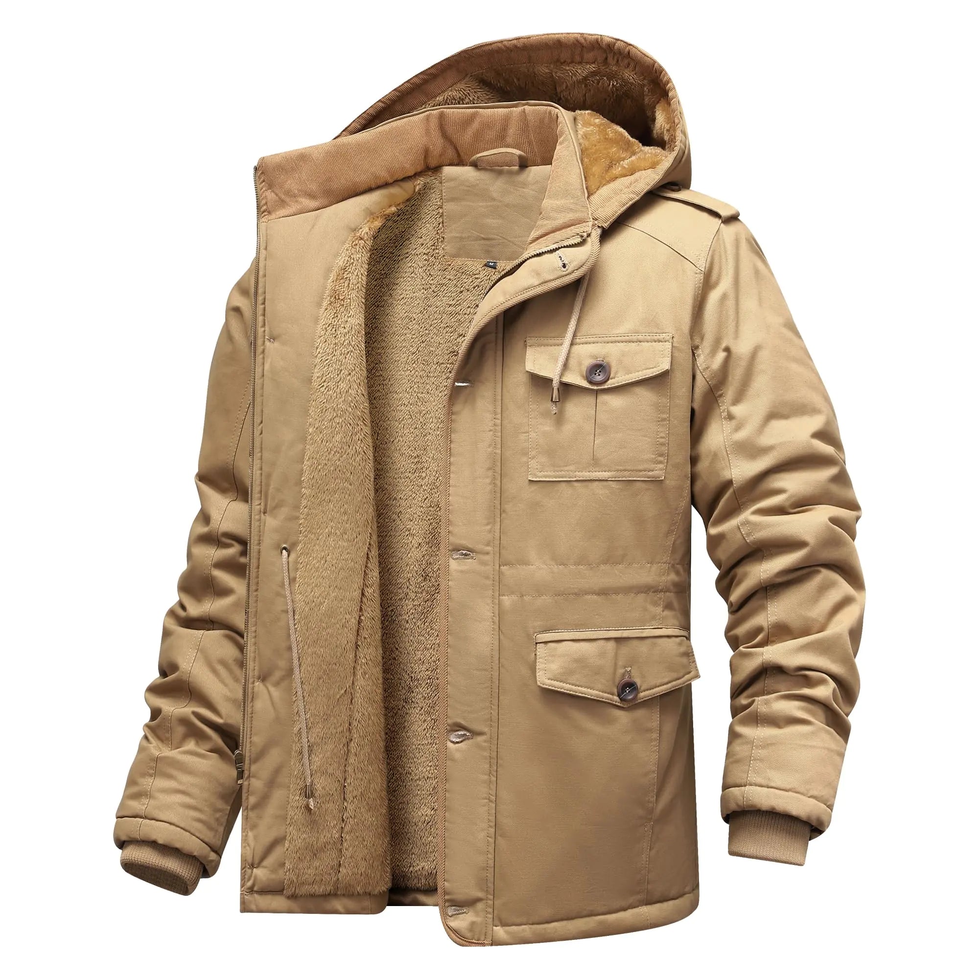 Mens Winter Jackets with Removable