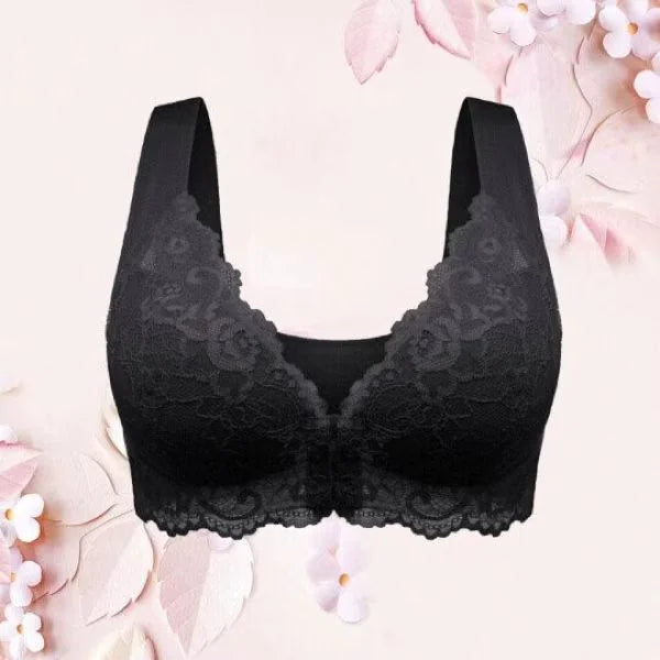 Women's Breathable Lace Non-Steel Ring Bra