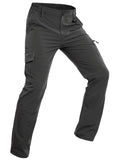 MANSDOUR Herren-Wanderhose, leicht, schnelltrocknend, Arbeits-Cargohose für Herren, wasserabweisend, taktische Hose