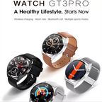 SmartWatch Pro – Stylish Waterproof Smartwatch with 1.32" IPS Display, Leather & Steel Bands, Cross-Platform Compatibility
