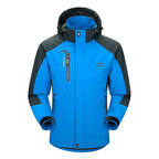 Plus Size Outdoor Men's and Women's Hooded Jackets