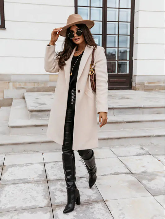 Stylish Winter Wool Coat for Cold Weather Wear