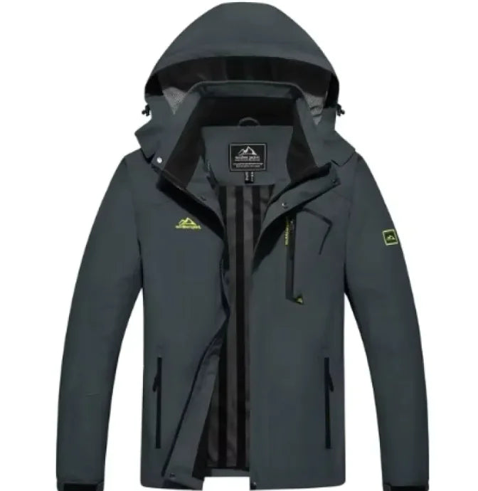 Men’s Windproof Hooded Puffer Jacket – FIT Series
