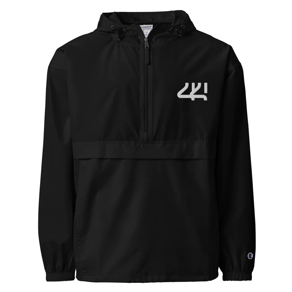 Embroidered Champion Packable Jacket