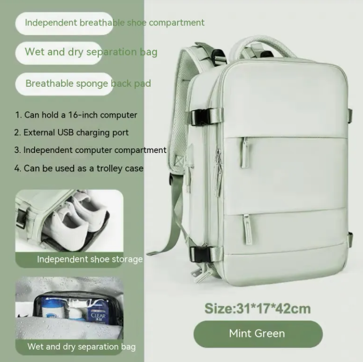 Versatile Nylon Backpack