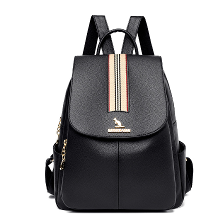 Large Capacity Women's Soft Leather Backpack