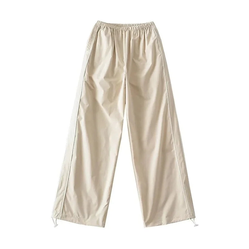 Women's Striped Quick-Dry Drawstring Pants